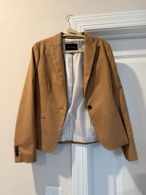 Banana Republic Camel Brown Tailored Blazer